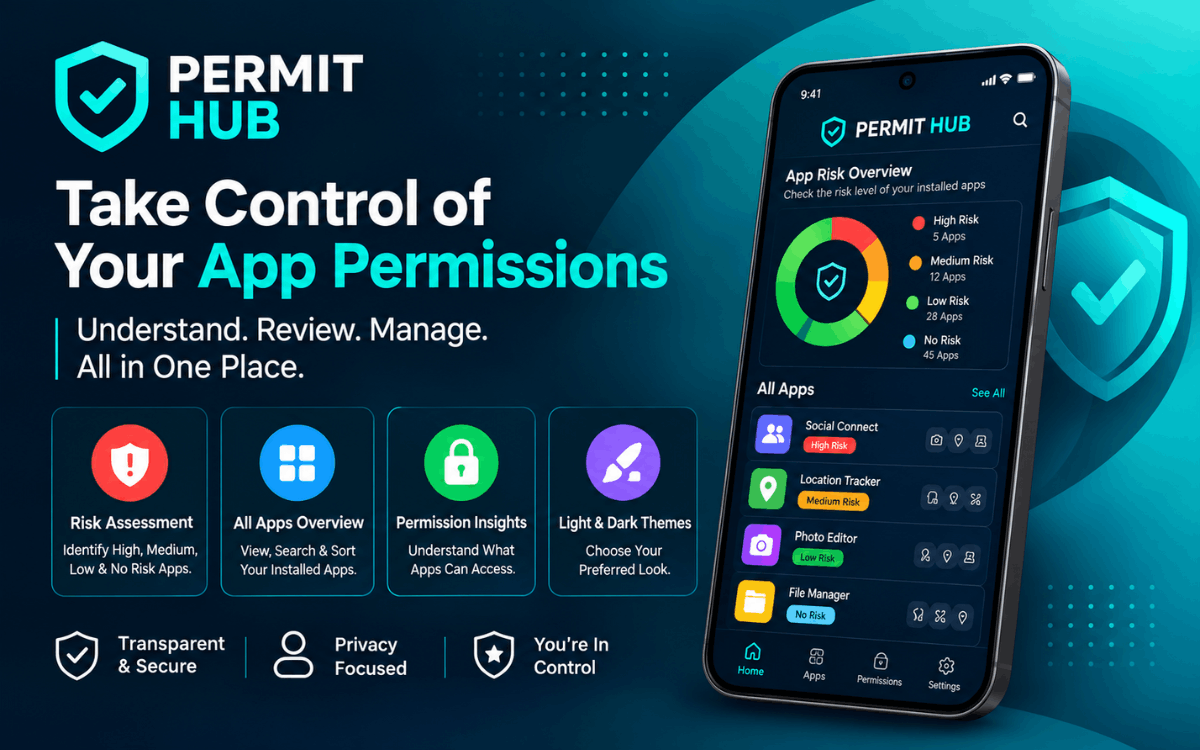 Permit Hub: Smart Android Permission Manager for Better App Privacy and Security